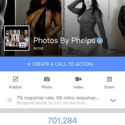 Over 700,000 likes on Facebook ..whew people are watching and paying attention and supporting!!! So I count myself blessed by this growing success! #network #Facebook #sexappeal #baltimore #sultry #photosbyphelps #photographer #thick #dmv #published Photo