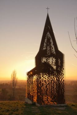visitheworld:  The transparent church in Borgloon / Belgium (by   Count Rushmore).