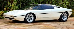 carsthatnevermadeit:  carsthatnevermadeit:  Lamborghini Bravo by Bertone, 1974. Based on a shortened Urraco chassis, the Bravo was the work of Marcello Gandini (who had designed the Countach) at Bertone and was a serious proposal for a two-seat sports