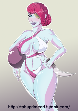 tahuprimeart:  Haven’t been drawing or posting enough lately because of work and Destiny. But here’s a little Petra bikini fan art.Commissions are OPEN! Just ASK!http://tahuprime.deviantart.com/art/Destiny-Petra-Bikini-534353803