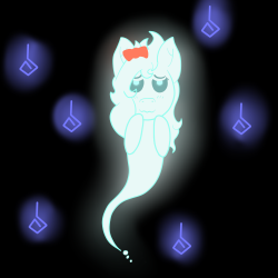 lazerblues:  &gt;”Would you smooch a ghost?“I had fun with thisif i’m not wrong this ghost pone belongs to @mcsweezy Watch his stuff, he’s greatSophia Specter~   So cute