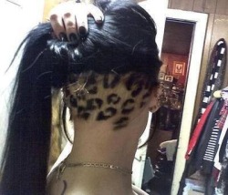 Cheetah hairdoos