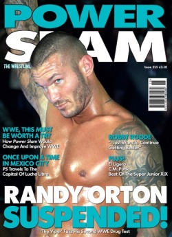 therubymariemichalsblog:  magazine cover pic.  Randy seriously belongs on the cover of a dirty magazine!!