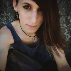 Waiting for my friends piano concert front of the building :D ikr  very well dressed for such an event :p #emo #emogirl #emogurl #alternative #rawr #goth #gothgirl #trap #tgirl #trans #transsexual #sunny #hot #🔥#dying in the heat xd