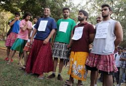 solongtodevotion:  biitumen:  phallusifer9:  These rape protesters in India might be our new favorite people. They’re reacting to widespread comments about skirts being the cause of rape, seriously.Let’s get something straight, the only thing responsible