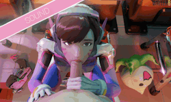 waiterbot: nsfw-audionoob: D.Va Arcade BlowjobAnimation from waiterbot.Links: Webm / MP4Best experience with headphones. Now with Sound 