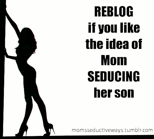 onedirtymommy:  skimpymoms:  Follow SkimpyMoms for more mom &amp; son sex!  Mom