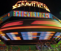 awesomeshityoucanbuy:  Gravitron Carnival RideShoot for the stars and fulfill your dreams of living the carnie lifestyle by purchasing your very own Gravitron carnival ride. Once you’re up and running you’ll begin raking in the dough by the bucket