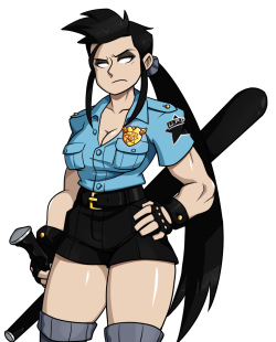 catover:  StarCop (Bailey Blankes) - She was the best graduate of the Universe Police Academy. After accession to the post of police officer, it has long been one of the best employees and held at bay the entire criminal world in the universe. Her dream