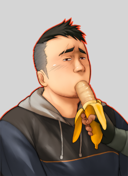 takahirosi:  Feed me-somehow, banana with condom looks more appetizing for me, lol-
