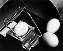 kafkasapartment:Eggs and Slicer, 1950s. Edward Weston. Silver gelatin print.