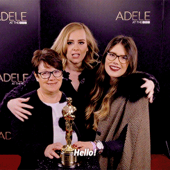 untexting:adelesource:a fan losing her shit when adele surprises herAdele is like… well damn i’m hype too now