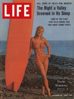 Yvette Mimieux /  LIFE magazine, Oct. 25,1963