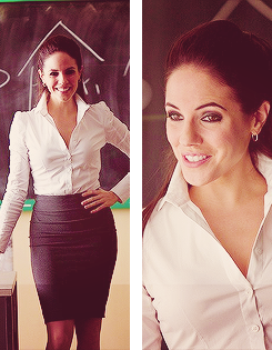 copdoccubus:  lindsay-bionic:  cloverblob:  onviernes:  If I had a teacher like her I would get all A’s easy.  i’d fail because i couldn’t pay attention to anything but the button popping on her shirt  Oh I’d get all A’s. We all know she likes