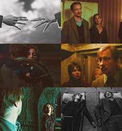 dracosferret:   Harry Potter Meme → five deaths - Nymphadora Tonks &amp; Remus Lupin [3-4/5]  