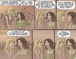 mistressaliceinbondageland:  Too true about too many so-called submissives. Another great kinky comic from Oglaf @ http://oglaf.com 
