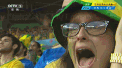 onlylolgifs:  Brazil 1-7 Germany 
