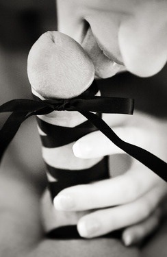 mastersgreedyslut:  iamadominant:  &ldquo; I have an early Christmas present for you My love~! &rdquo;  carefully unwrapping my gift…  my fingers tracing it, caressing it, as i admire  it’s beauty and revel in  it’s perfection… my tongue
