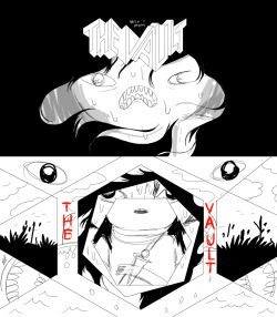 The Vault title card concepts by character &amp; prop designer Michael DeForge