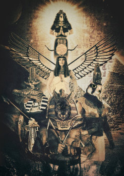  Egyptian Gods by ~tomzj1 
