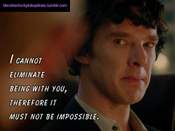 &ldquo;I cannot eliminate being with you, therefore it must not be impossible.&rdquo;