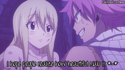 fairytailconfess:I hope people realize how beautiful Nalu is *-*     — submitted by sophiethepurplewolf