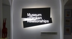 sixpenceee:    The Museum of Broken Relationships is a museum in Zagreb, Croatia, dedicated to failed love relationships. Its exhibits include personal objects left over from former lovers, accompanied by brief descriptions.  (Source)