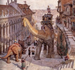 kudra-mike-nerd:  atamajakki:  stitchesnligaments:  rattus—norvegicus:  James Gurney visited my school last year and I didn’t see him but it was a super huge deal to a lot of people and I was really happy that so many people were happy   Dinotopia