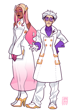 japhers:   Guzma and Plumeria of Aether Foundation would like to discuss their Pokemon Rehabilitation Project with you! 