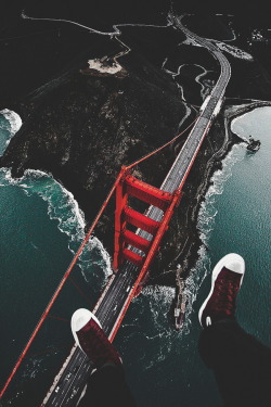 ikwt:  The Golden Gate from Above (jude_allen) | instagram