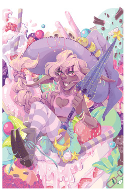 envyhime: My Taako dessert print is finally done! Can you spot all the hidden boys?  I’ll be getting this printed on holo paper &lt;3 on twitter | store | buy me a ko-fi 