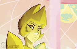 Preview of my piece for the @dazzlingdiamondszine!Preorders are now open so go and get your copy while you can ;)