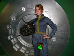 Fallout 2 cosplay - Vault Dweller by MonoAbel 