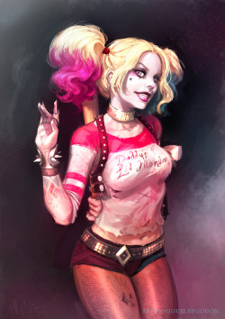 miguelregodon:Harley Quinn from Suicide Squad movie.