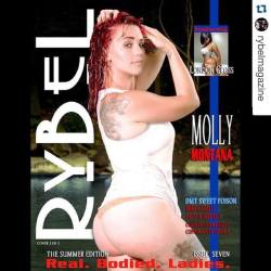#Repost @rybelmagazine ・・・ It&rsquo;s out finally click the link in the Instagram profile or here http://www.magcloud.com/browse/magazine/797480 Congratulate DMT @dmtsweetpoison and Molly @molly.montana_ for being this issue cover models. Featuring