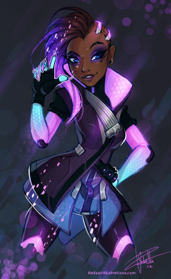 helixel:  Sombra doodle cause I couldnt wait until tomorrow o___o 