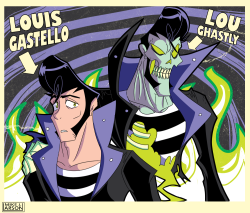 Eh, Decided To Draw My Original The Character, Lou Ghastly, And What He Looked Like