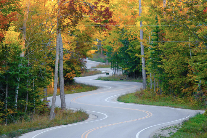 nubbsgalore:  the long and winding road. and by winding, i mean literally the world’s