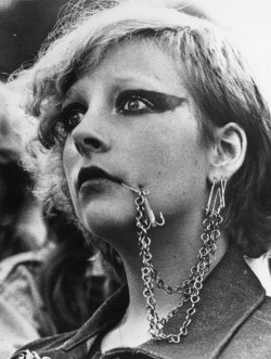 crustified:   Fans before The Clash gig in Stockholm.  Ah, so Swedish punks have always been hardcore 