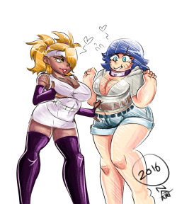 another weight swap art!this time from the new naruto akimichi chouchou and Uzumaki Himawari. 
