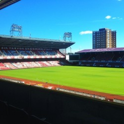 View from my hotel room  this morning. #westham