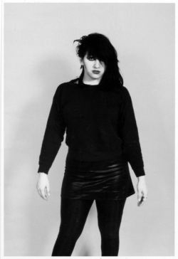 post-punker:  Lydia Lunch, 1978, by Godlis 
