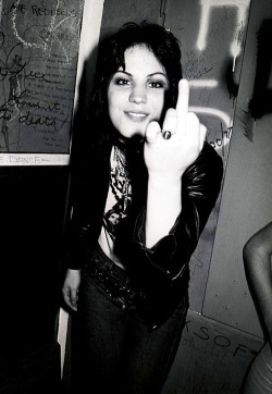 vintagegal:  Joan Jett at The Whiskey, photographed by Brad