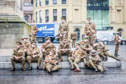 bantarleton:  On the 1st of July this year, the 100th anniversary of the start of the battle of the Somme, men in uniforms provided an eerie spectacle handing out the names of killed soldiers at the UK train stations they departed form a hundred years
