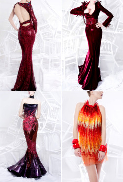 fashion-runways:  NICOLAS JEBRAN Couture Fall/Winter 2011  I need these!