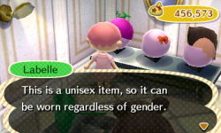 babyscoots:  eveningoutwithyourqirlfriend:  Animal Cross-Dress and Fuck Your Gender Roles: New Leaf.  One of the things I love about NL, you can also get the opposite gender’s haircut choices if you get your hair cut with all the styles available for