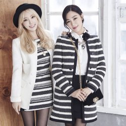 [HQ] Taeyeon and Tiffany for MIXXO - 1600 x 1600
