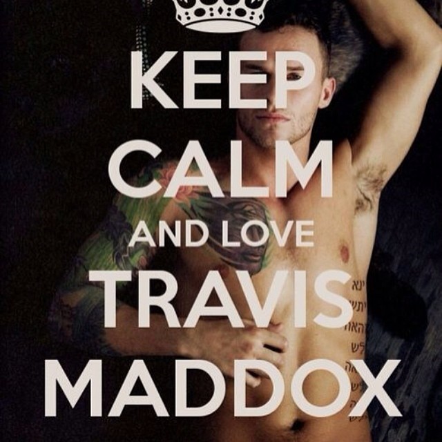 Travis &ldquo;Mad Dog&rdquo; Maddox! Mi amor &lt;3 #Travis #maddox #beautifuldisaster
