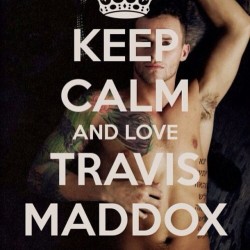 Travis “Mad Dog” Maddox! Mi amor <3 #Travis #maddox