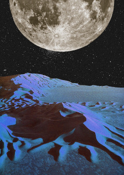 f-l-e-u-r-d-e-l-y-s:   Mariano Peccinetti , Collage Al Infinito   Lunar 2013               